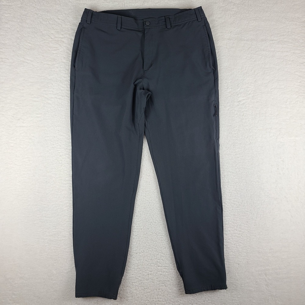 Mack Weldon Pants Mens XL Dark Gray Skinny Performance Tech Golf Jogger‎ Chino